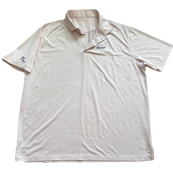 Rhoback Other - RHOBACK BARSTOOL GOLF LOGO Light Pink Polo Shirt XXXL